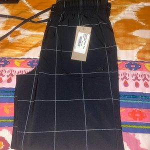 Albion fit Destination Joggers - Black Windowpane